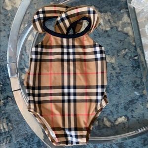 Burberry infant swimwear